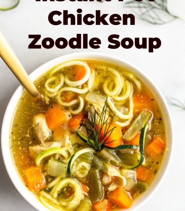 instant pot zoodle soup web story 1