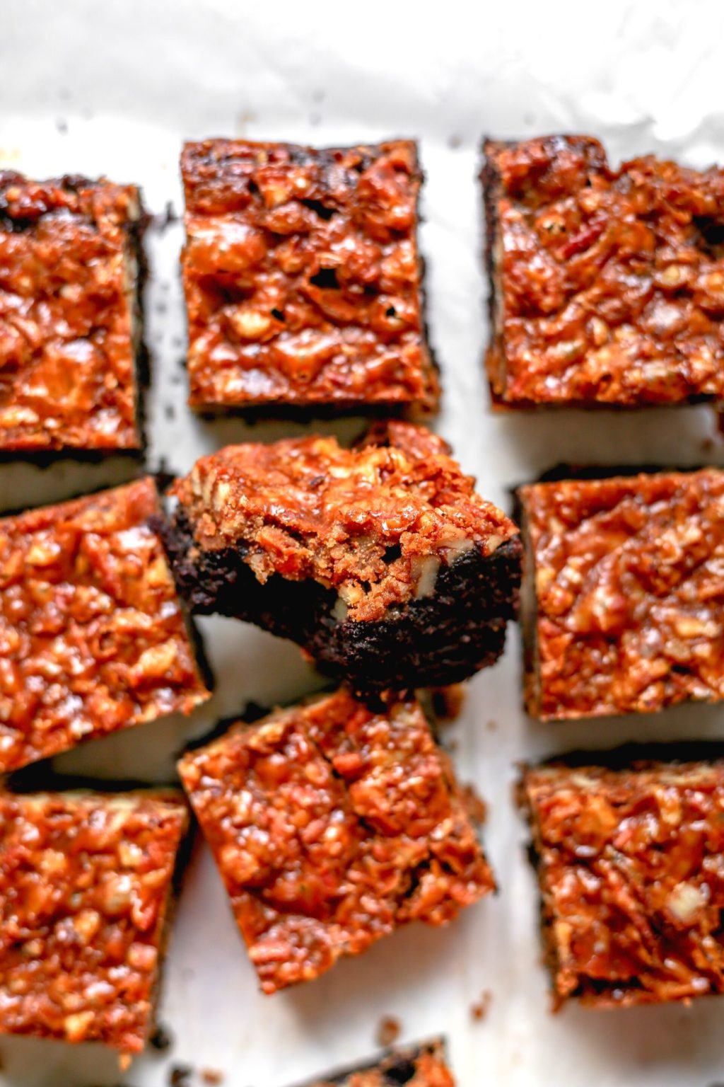 Deliciously Decadent Pecan Pie Brownies In 30 Minutes The Toasted   Pecan Pie Brownies 2 1024x1536 